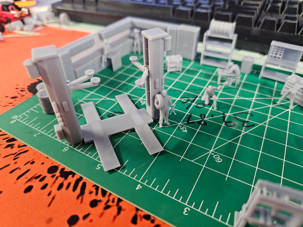 Garage Diorama Set