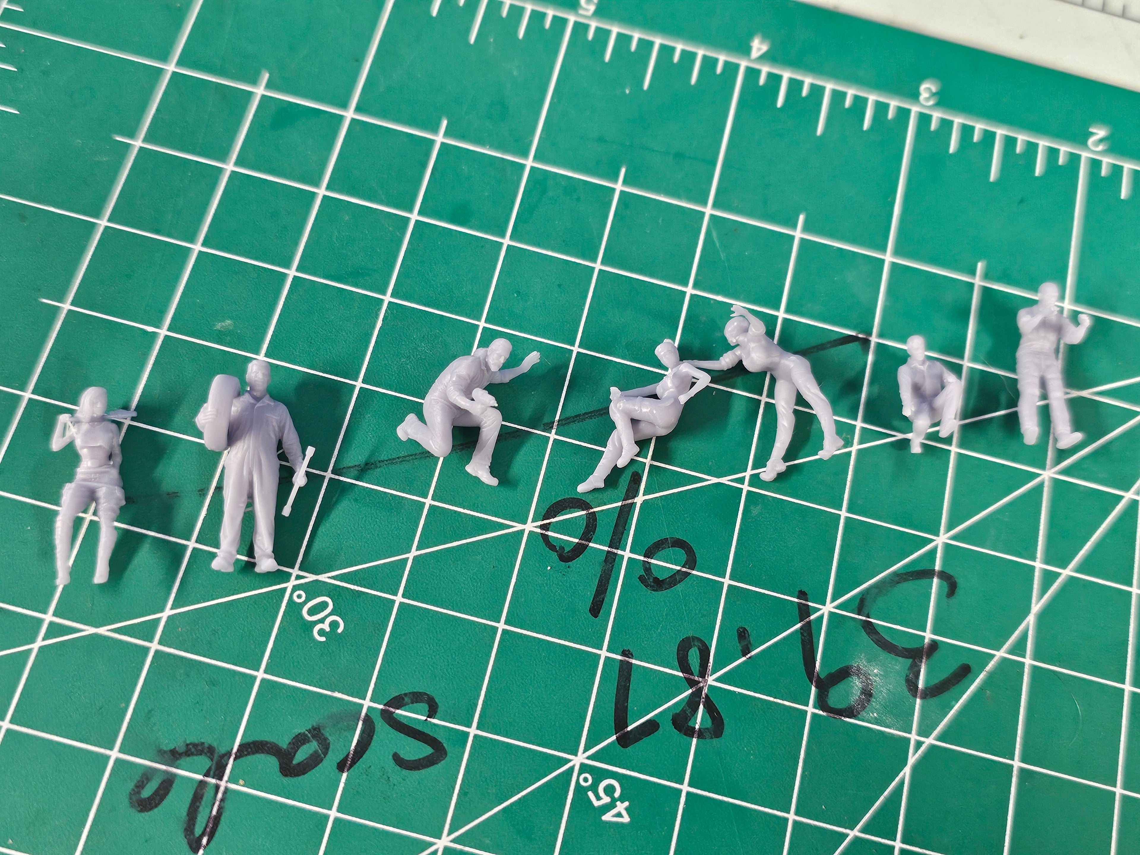 Mechanic Figure Set