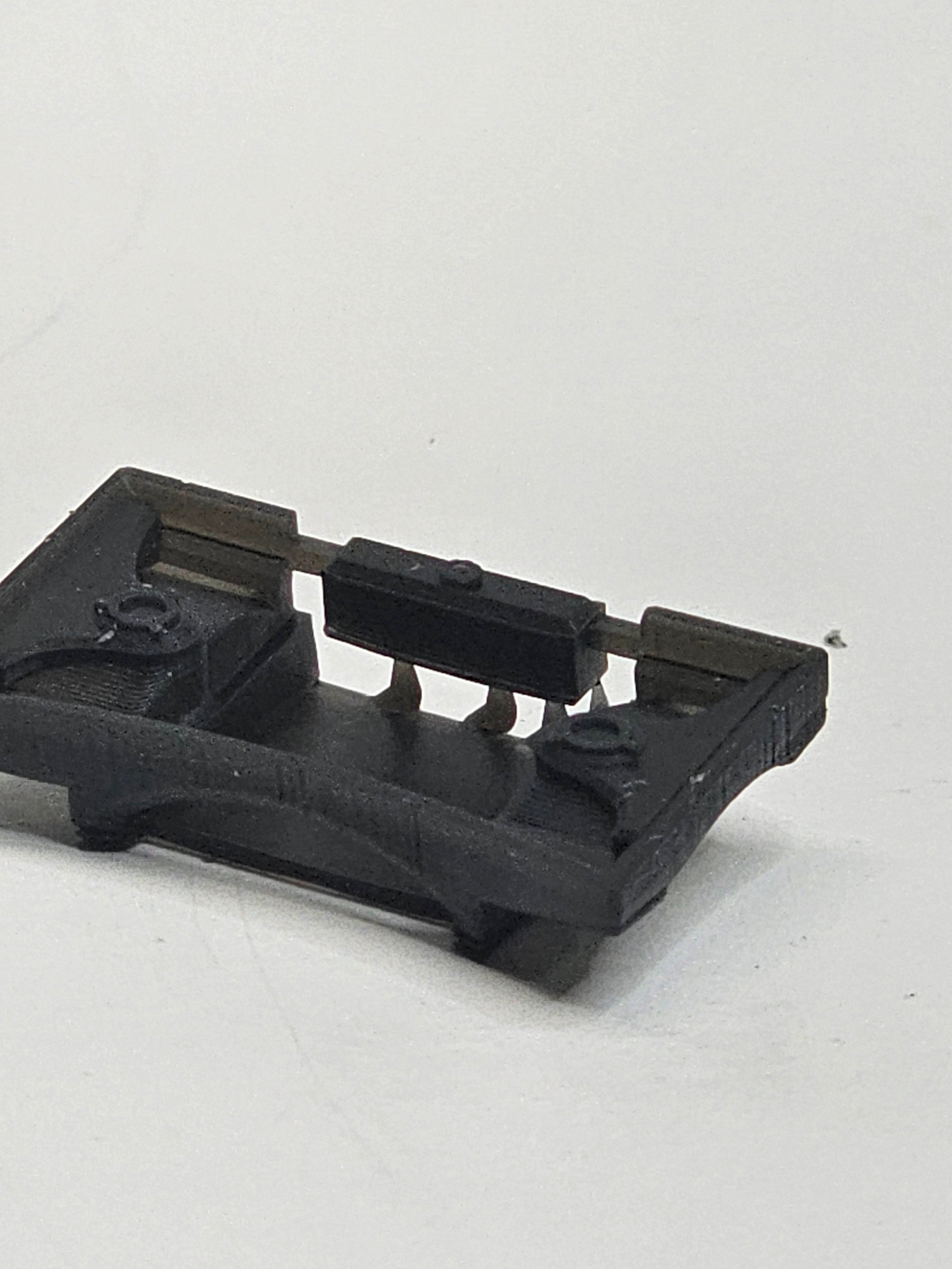 Datsun 510 Engine Bay empty